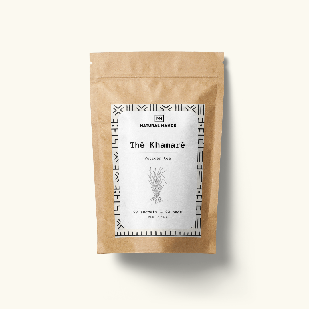 Douzaine I Natural Mandé I Infusion Khamaré Vétiver I 100% Naturel